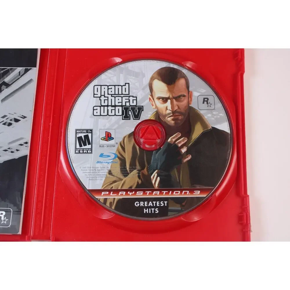 2 games: Grand Theft Auto IV + V (Sony Playstation 3, PS3) Authentic, tested